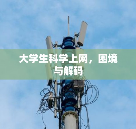 大学生科学上网，困境与解码