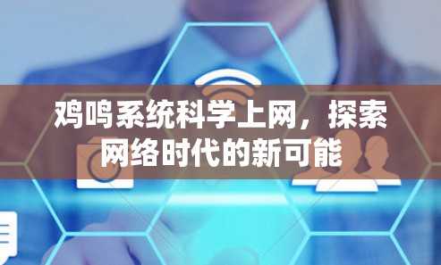 鸡鸣系统科学上网，探索网络时代的新可能
