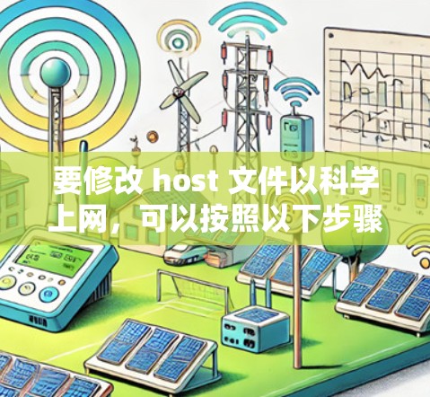 要修改 host 文件以科学上网，可以按照以下步骤操作