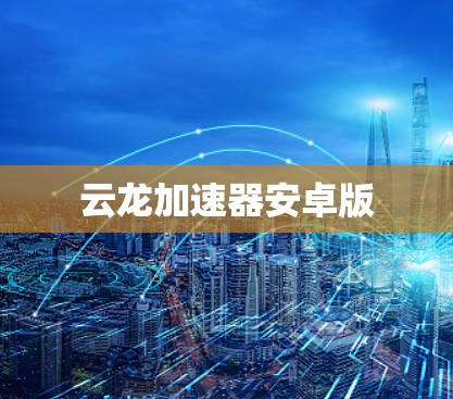 云龙加速器安卓版