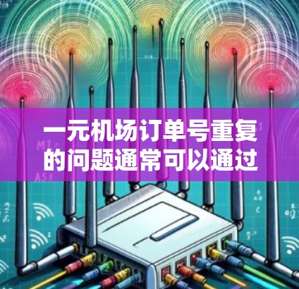一元机场订单号重复的问题通常可以通过以下步骤来处理 一元机场订单号重复的问题通常可以通过以下步骤来处理