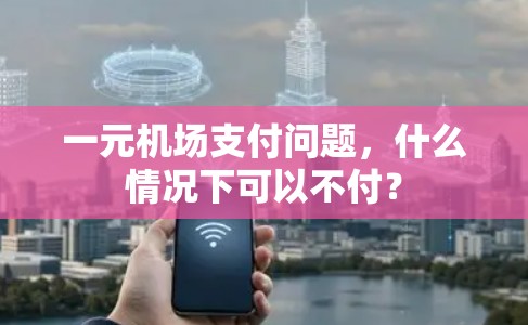 一元机场支付问题，什么情况下可以不付？