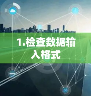 1.检查数据输入格式
