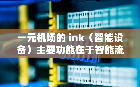 一元机场的 ink（智能设备）主要功能在于智能流量管理，用于控制机场的网络流量。以下是关于其功能、影响以及潜在风险的详细分析
