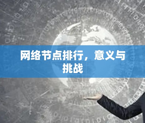 网络节点排行，意义与挑战