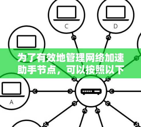 为了有效地管理网络加速助手节点，可以按照以下步骤进行操作