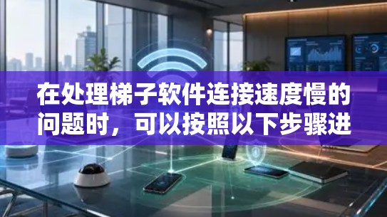 在处理梯子软件连接速度慢的问题时，可以按照以下步骤进行排查和解决